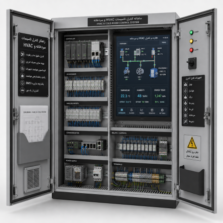 راهکار کنترل تاسیسات HVAC و سردخانه راهکار کنترل تاسیسات HVAC و سردخانه